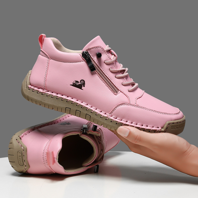 Women's Sneakers Handmade Leat - Outdoor Sports Shoes ulasan dan harga