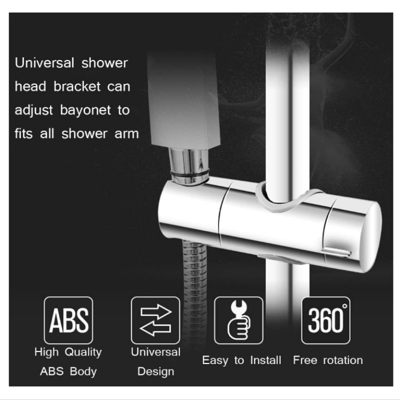 Replacement Hand Shower Bracke - Head Racket Boom ulasan dan harga