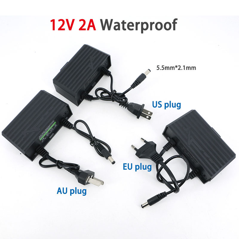 Waterproof AC 100V 240V to DC  - Outdoor Sport Camera ulasan dan harga